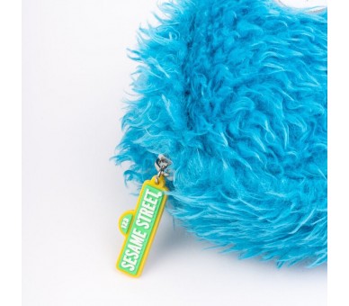 Portatodo felpa Monstruo de las Galletas Barrio Sesamo