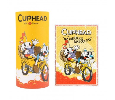Puzzle Delicious Last Course Cuphead 500pzs