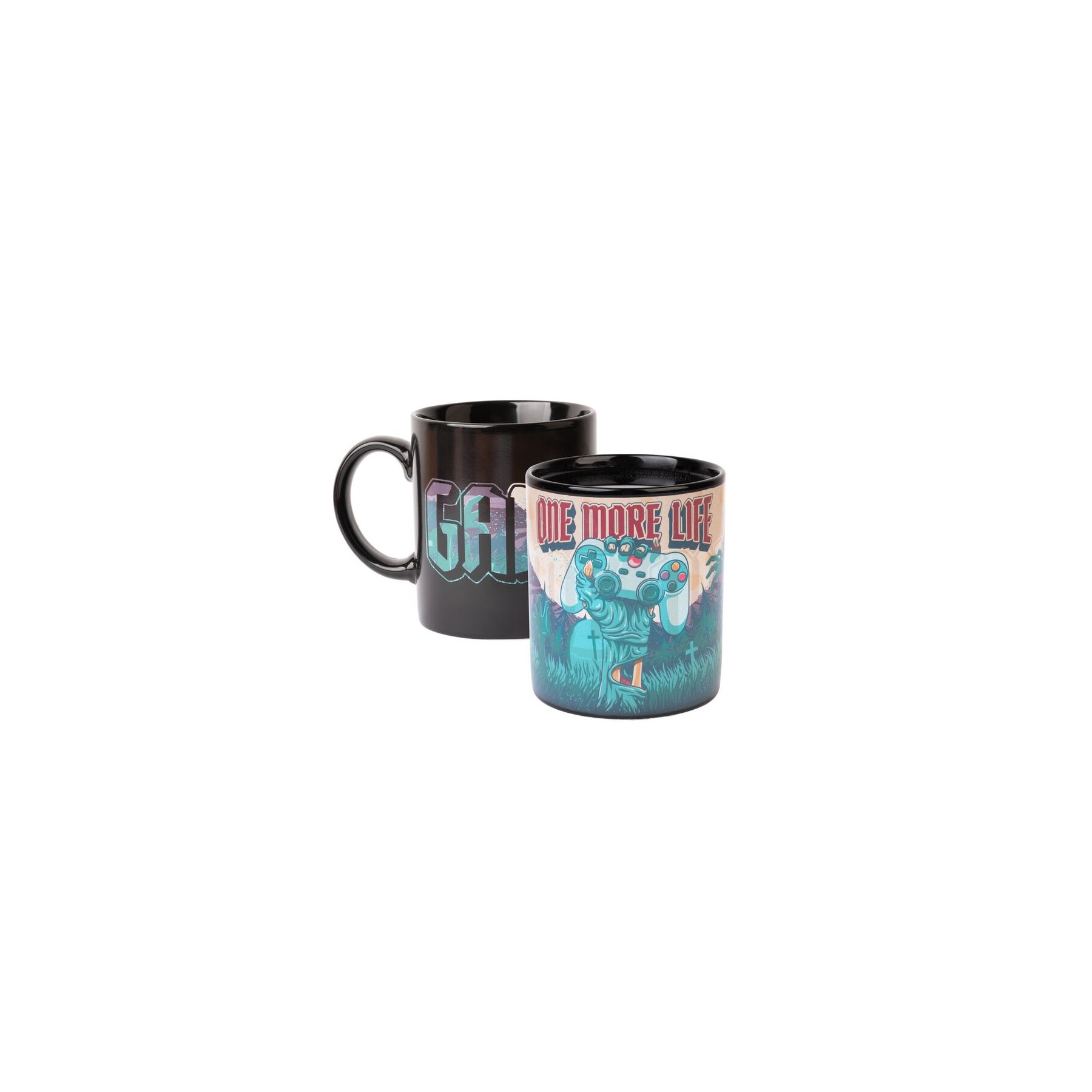 Taza termocolora Gameration One More Life 350ml
