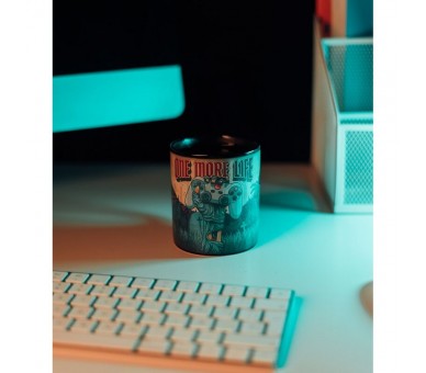 Taza termocolora Gameration One More Life 350ml