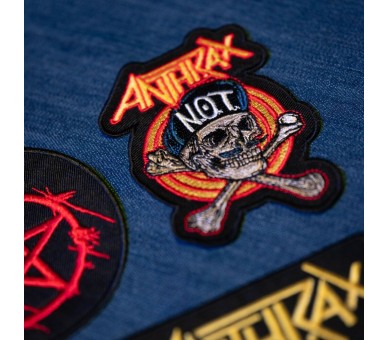 Set 3 parches Anthrax
