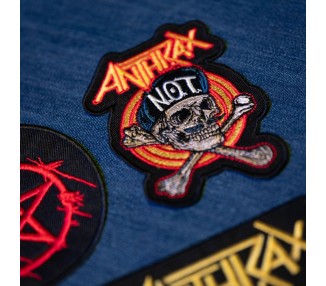 Set 3 parches Anthrax