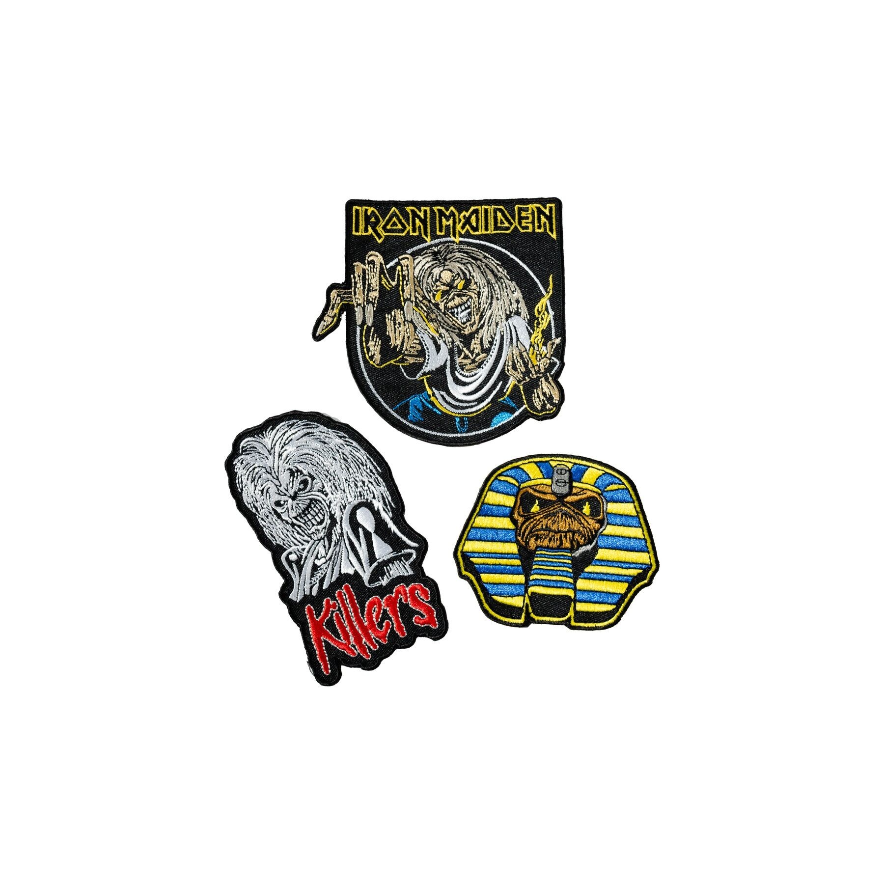 Set 3 parches Iron Maiden