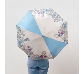 Paraguas plegable automatico Alicia en el Pais de las Maravillas Disney
