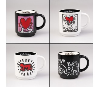 Set 4 tazas Keith Haring
