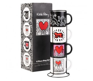 Set 4 tazas Keith Haring