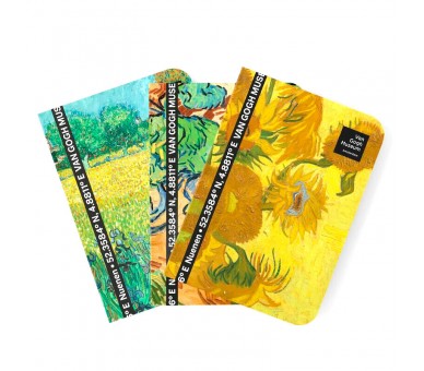 Set 3 cuadernos A5 Museum Van Gogh