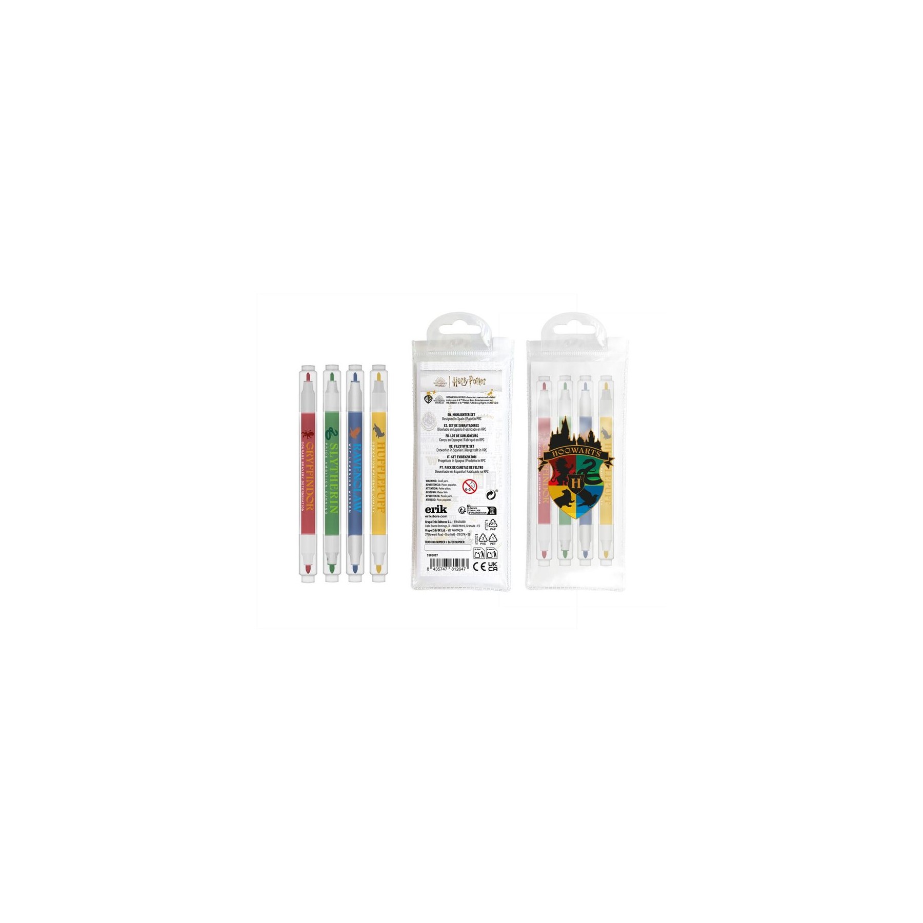 Set 4 Subrayadores Harry Potter