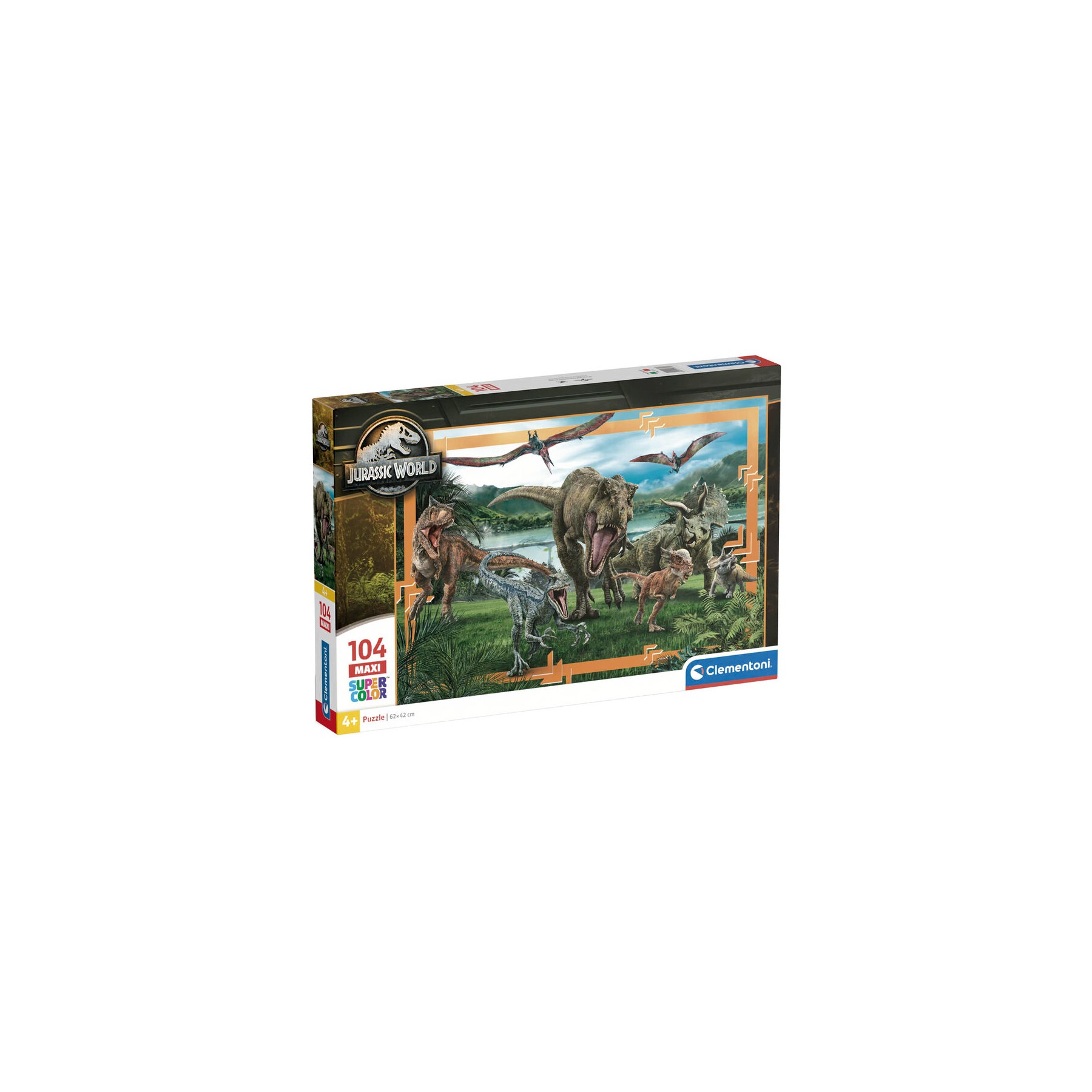 Puzzle maxi Jurassic World 104pzs