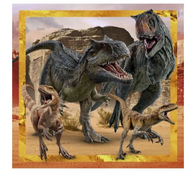 Puzzle Jurassic World 3x48pzs