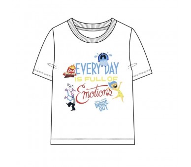 Camiseta Del Reves Inside Out Disney Pixar