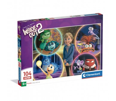 Puzzle super Del Reves 2 Disney Pixar 104pzs