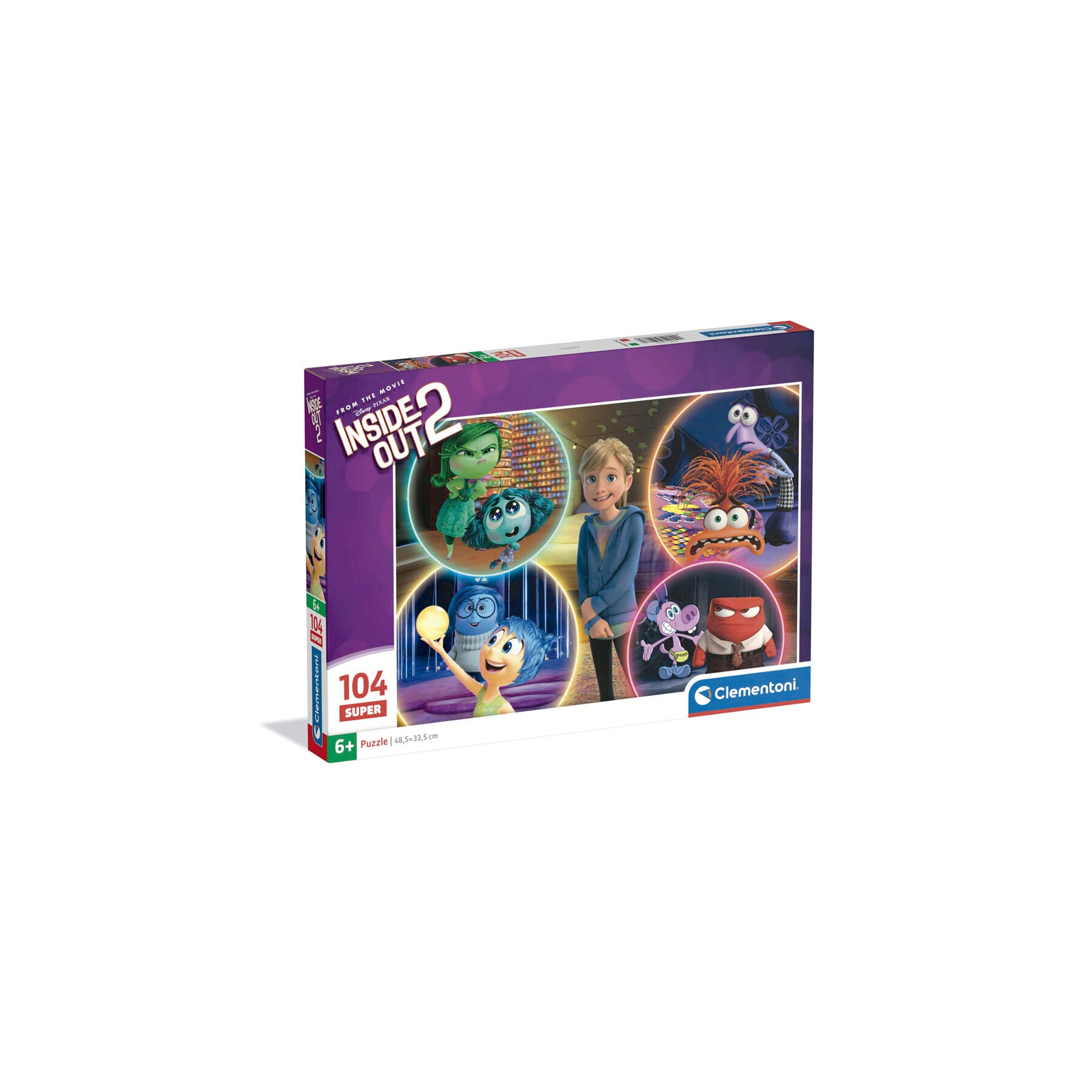 Puzzle super Del Reves 2 Disney Pixar 104pzs