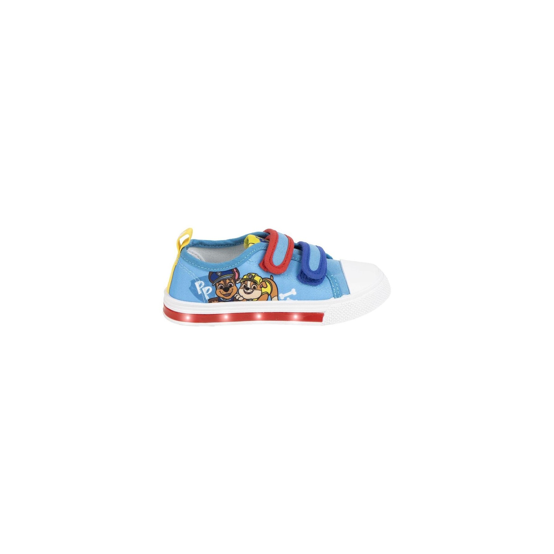 Zapatillas loneta Patrulla Canina Paw Patrol luces