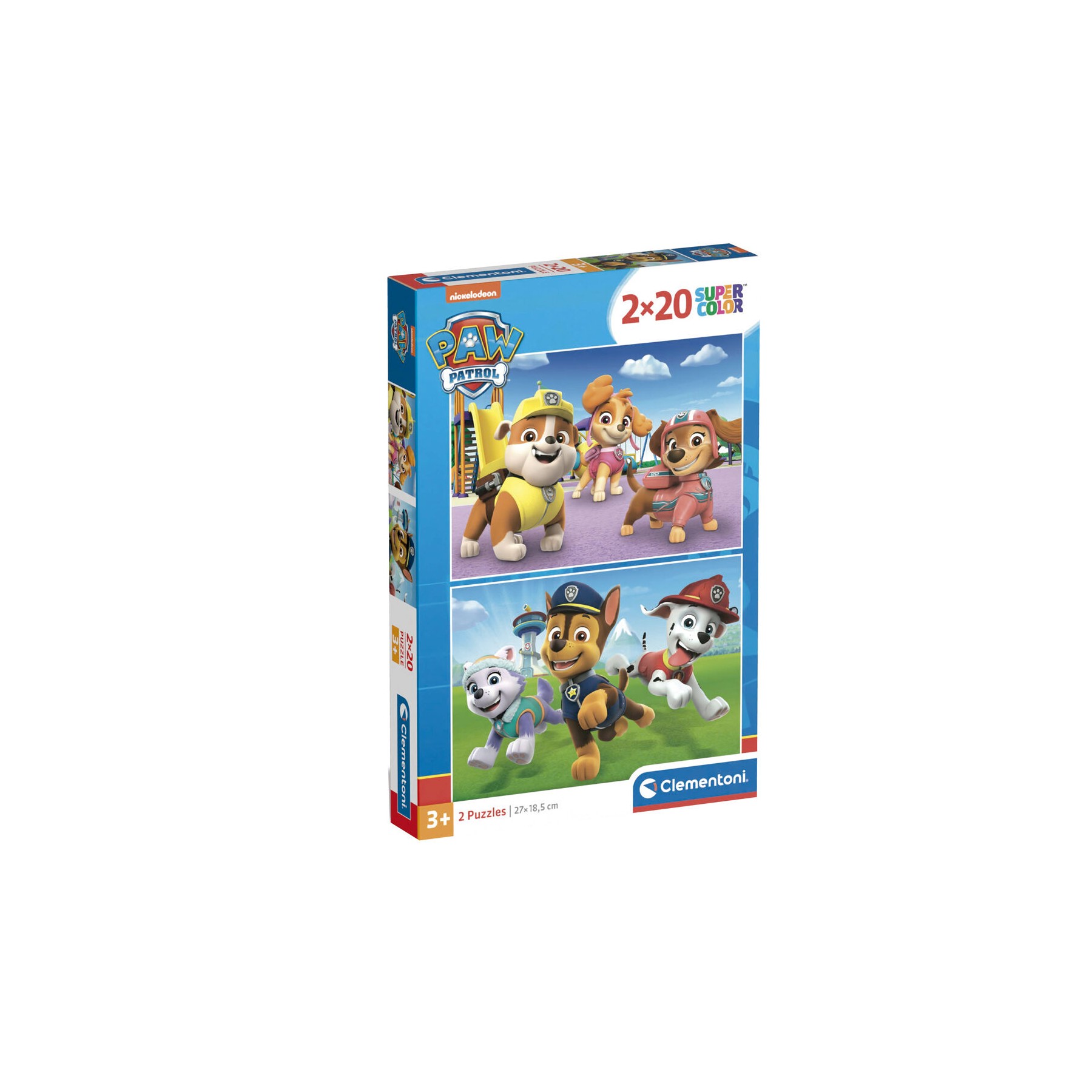 Puzzle Patrulla Canina Paw Patrol 2x20pzs