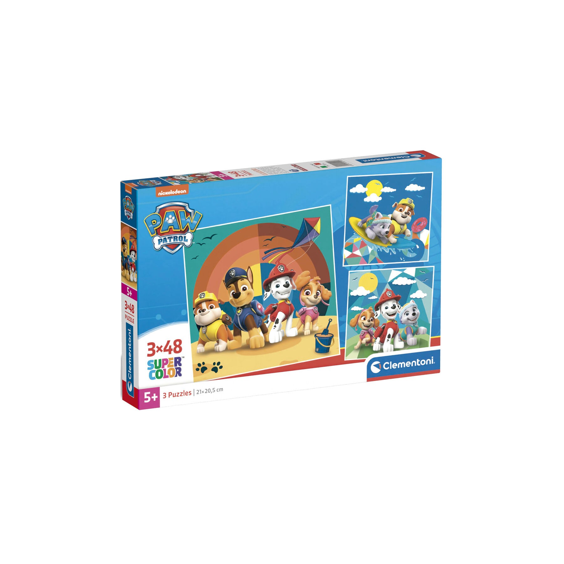 Puzzle Patrulla Canina Paw Patrol 3x48pzs