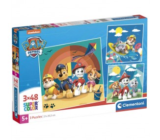 Puzzle Patrulla Canina Paw Patrol 3x48pzs