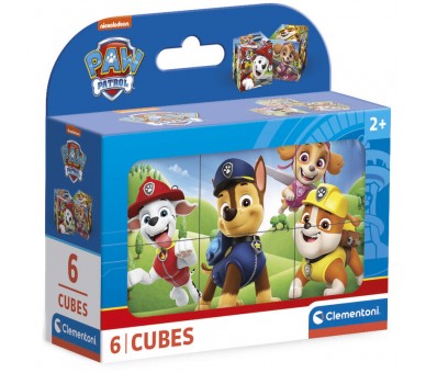 Puzzle cubo Patrulla Canina Paw Patrol 6pzs