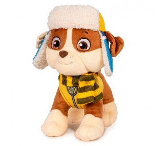 Peluche Invierno Rubble Patrulla Canina Paw Patrol 27cm