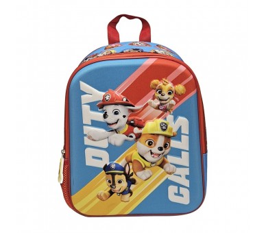 Mochila 3D Duty Patrulla Canina Paw Patrol 29cm