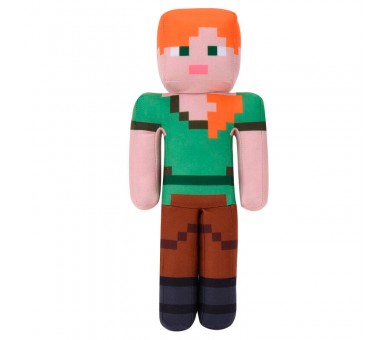 Peluche Alex Minecraft 35cm