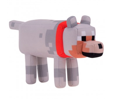 Peluche Lobo Minecraft 29cm