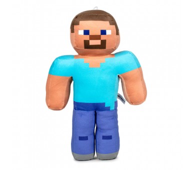 Peluche Steve Minecraft 35cm