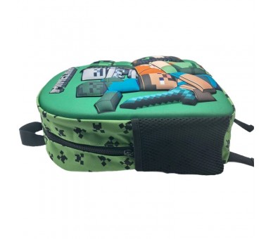 Mochila 3D Minecraft 30cm