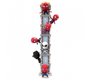 Figura sorpresa Tower Hero Box Spiderman Marvel surtido