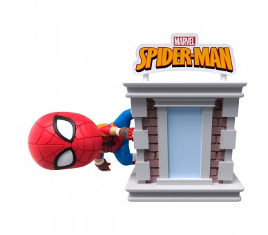 Figura sorpresa Tower Hero Box Spiderman Marvel surtido