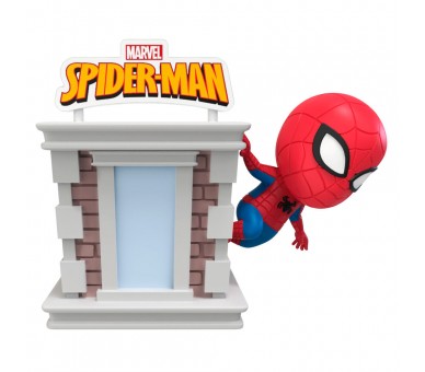 Figura sorpresa Tower Hero Box Spiderman Marvel surtido