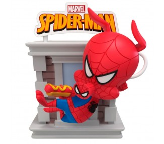 Figura sorpresa Tower Hero Box Spiderman Marvel surtido