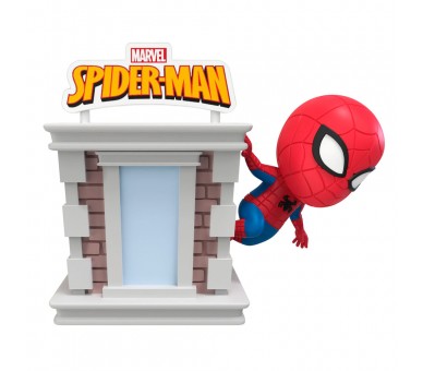 Figura sorpresa Tower Hero Box Spiderman Marvel surtido