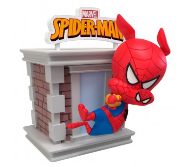 Figura sorpresa Tower Hero Box Spiderman Marvel surtido