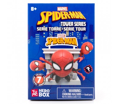 Figura sorpresa Tower Hero Box Spiderman Marvel surtido