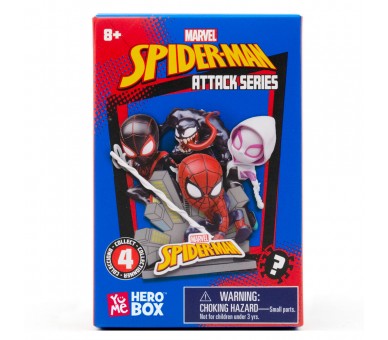 Figura sorpresa Hero Box Spiderman Marvel surtido