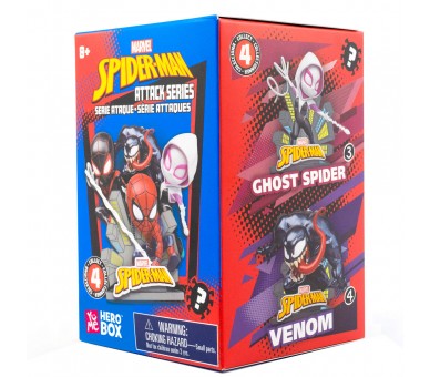 Figura sorpresa Hero Box Spiderman Marvel surtido