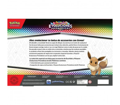 Blister juego cartas coleccionables Evoluciones Prismaticas Pokemon español
