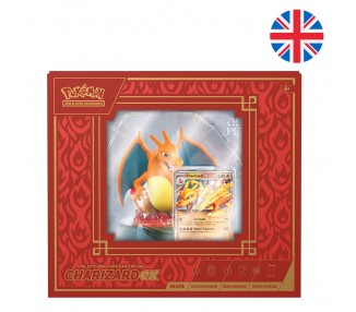 Estuche juego cartas coleccionables Charizard Pokemon ingles