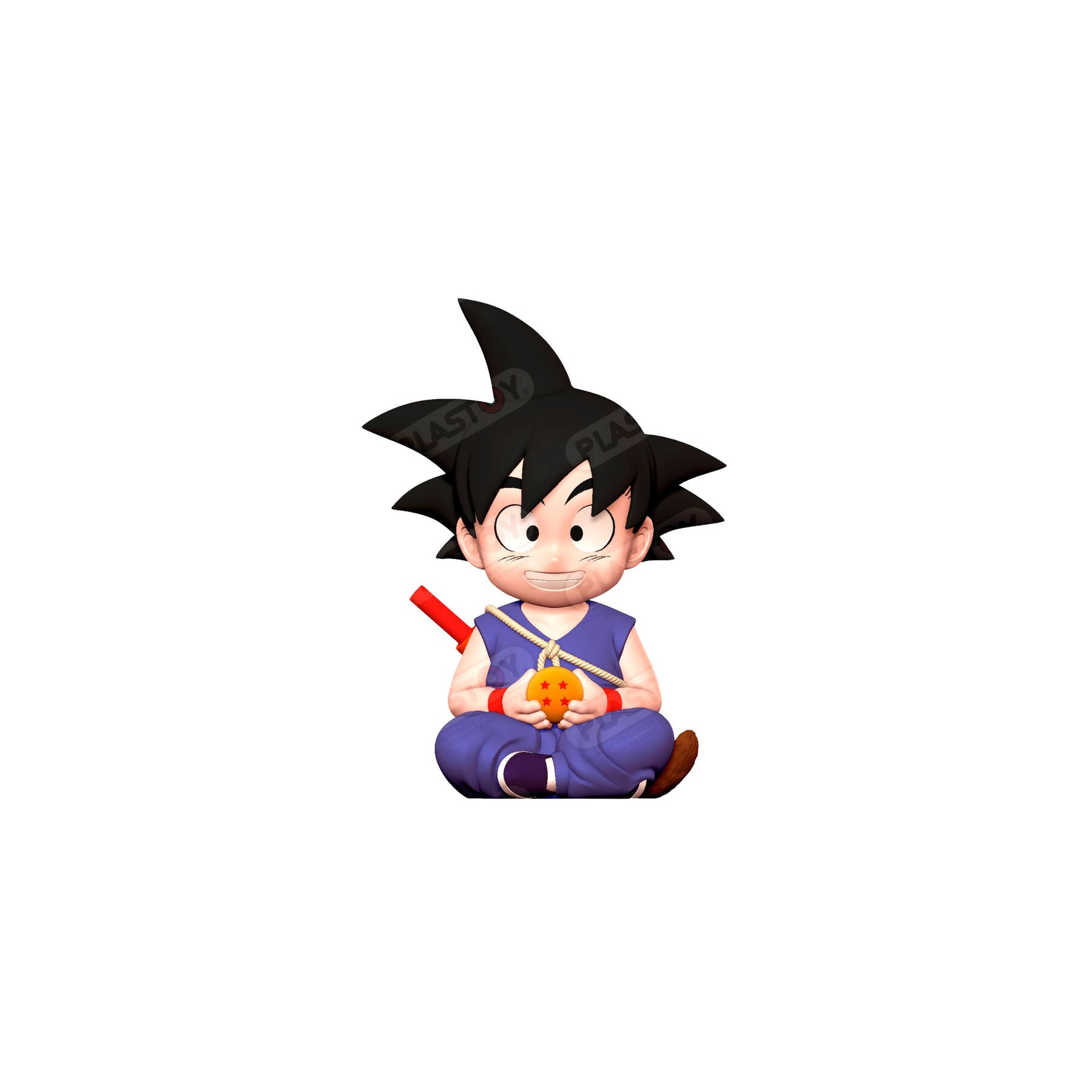 Figura hucha Goku Kid Dragon Ball 17cm