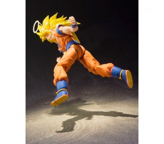Figura SH Figuarts Son Goku Super Saiyan 3 Dragon Ball Z 16cm