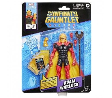 Figura Adam Warlock The Infinity Gauntlet Marvel Legends 15cm