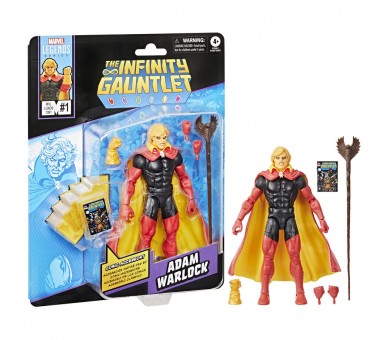 Figura Adam Warlock The Infinity Gauntlet Marvel Legends 15cm