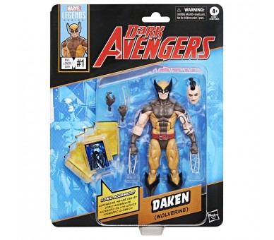 Figura Daken Wolverine Dark Avengers Marvel Legends 15cm