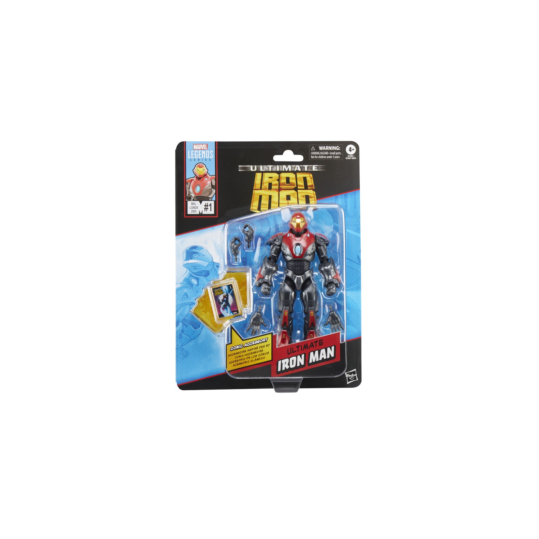 Figura Iron Man Ultimate Iron Man Marvel Legends 15cm