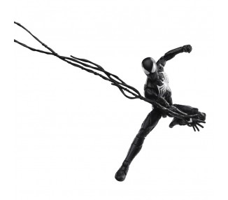 Figura Peter Parker Black Suit Spider-Man 2 Marvel Legends 15cm