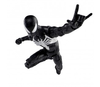 Figura Peter Parker Black Suit Spider-Man 2 Marvel Legends 15cm