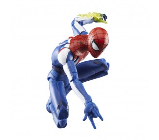 Figura Miles Morales Upgraded Suit Style Spider-Man 2 Marvel Legends 15cm