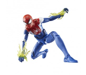 Figura Miles Morales Upgraded Suit Style Spider-Man 2 Marvel Legends 15cm