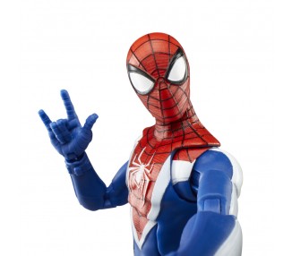 Figura Miles Morales Upgraded Suit Style Spider-Man 2 Marvel Legends 15cm